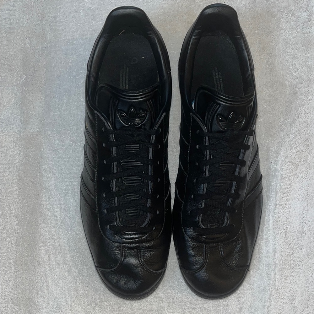 Adidas Gazelle Men's Black/Gold Sneakers 13